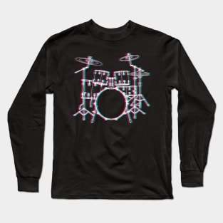 Drums Long Sleeve T-Shirt